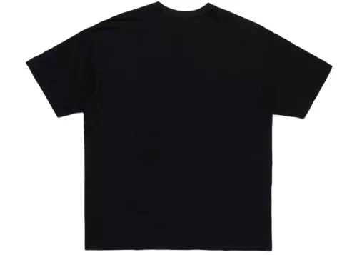 Nike x Nigo T-shirt Black tričko čierne — produktová fotografia na bielom pozadí, bočný pohľad