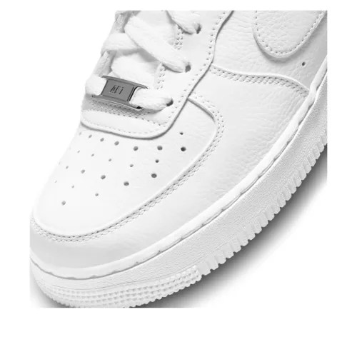 Nike Air Force 1 Low Drake NOCTA Certified Lover Boy detské nízke streetové tenisky — produktová fotografia na bielom pozadí, bočný pohľad
