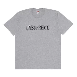   Supreme Skull Tee 'Heather Grey' unisex tričko šedé
