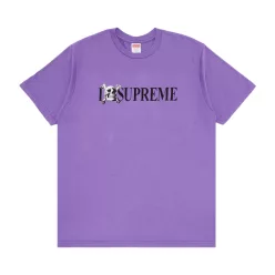 Supreme Skull Tee 'Purple' unisex tričko fialové