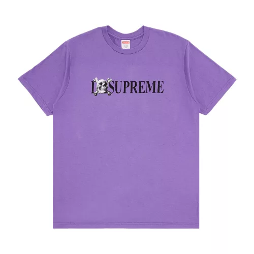 Supreme Skull Tee 'Purple' unisex tričko fialové