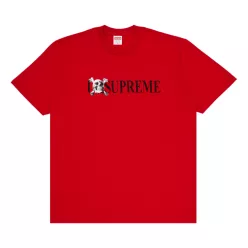 Supreme Skull Tee 'Red' unisex tričko červené
