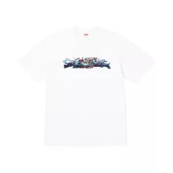 Supreme Tag Tee 'White' unisex tričko biele