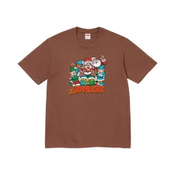 Supreme Naughty Tee 'Brown' unisex tričko hnedé