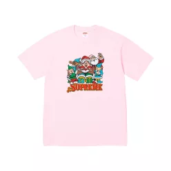   Supreme Naughty Tee 'Light Pink' unisex tričko svetloružové