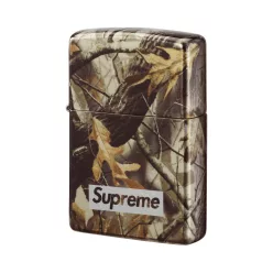   Supreme x Camo Logo Zippo 'Realtree Hardwoods Camo' unisex doplnok zelená