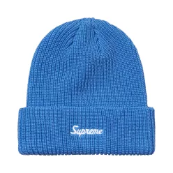  Supreme Loose Gauge Beanie 'Blue' unisex čiapka modrá