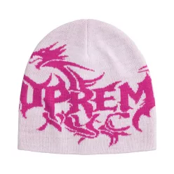 Supreme Dragon Beanie 'White' unisex čiapka biela
