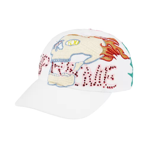 Supreme Wfst 6-Panel 'White' unisex šiltovka biela