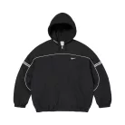 Supreme x Nike Nylon Hooded Jacket 'Black' unisex bunda čierna