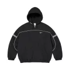 Supreme x Nike Nylon Hooded Jacket 'Black' unisex bunda čierna