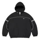 Supreme x Nike Nylon Hooded Jacket 'Black' unisex bunda čierna