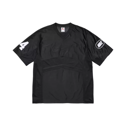 Supreme x Nike Jersey Black unisex tričko čierne