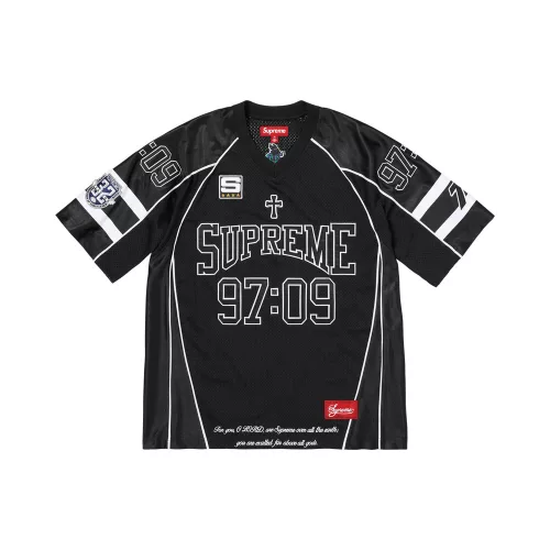 Supreme Disciples Jersey 'Black' unisex tričko čierne