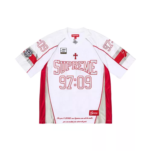 Supreme Disciples Jersey 'White' unisex tričko biele