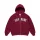 Supreme Arc Thermal Lined Zip Up Hooded Sweatshirt 'Cardinal' unisex mikina červená