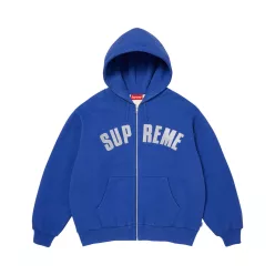   Supreme Arc Thermal Lined Zip Up Hooded Sweatshirt 'Royal' unisex mikina kráľovská modrá