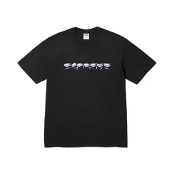  Supreme Skulls Spellout Tee 'Black' unisex tričko čierne