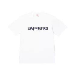   Supreme Skulls Spellout Tee 'White' unisex tričko biele