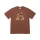 Supreme Puppies Tee 'Brown' unisex tričko hnedé