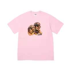   Supreme Puppies Tee 'Light Pink' unisex tričko svetloružové