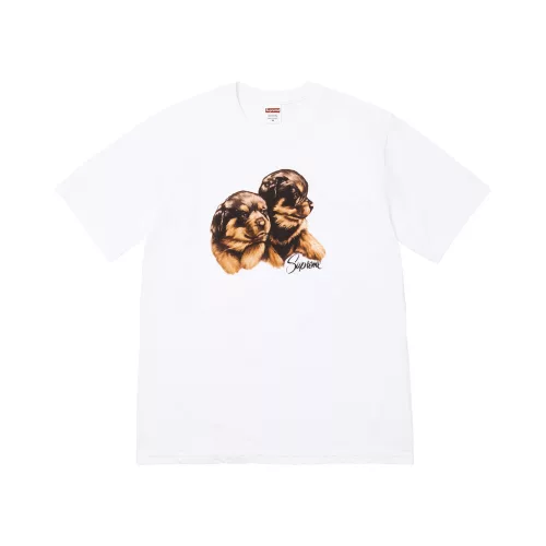 Supreme Puppies Tee 'White' unisex tričko biele