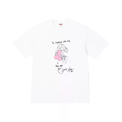 Supreme Paris Tee 'White' unisex tričko biele