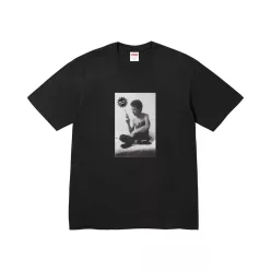   Supreme x Larry Clark Gun Tee 'Black' unisex tričko čierne