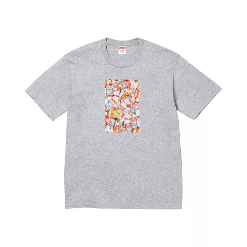 Supreme Pills Tee 'Heather Grey' unisex tričko šedé