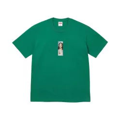  Supreme Prayer Card Box Logo Tee 'Light Pine' unisex tričko svetlozelené
