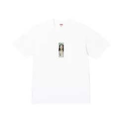   Supreme Prayer Card Box Logo Tee 'White' unisex tričko biele