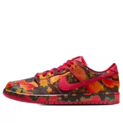   Nike SB Dunk Low The Wizard of Oz Poppy Field pánske nízke mestské tenisky červené