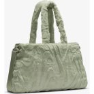 Nike Sportswear Faux Fur Tote Válltáska Zöld – Műszőrme Fogantyú Nike Logóval