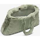 Nike Sportswear Faux Fur Tote Válltáska Zöld – Műszőrme Fogantyú Nike Logóval