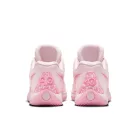 Nike KD 17 NRG Aunt Pearl nízke basketbalové tenisky — produktová fotografia na bielom pozadí, bočný pohľad