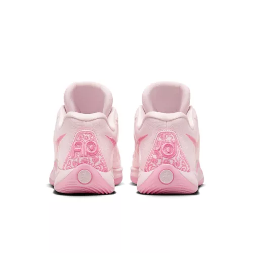 Nike KD 17 NRG Aunt Pearl nízke basketbalové tenisky — produktová fotografia na bielom pozadí, bočný pohľad