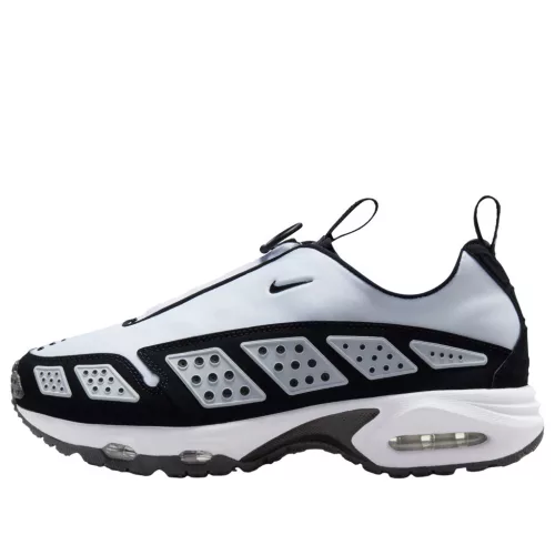 Nike Air Max Sunder White Black dámske nízke streetové tenisky biele-čierne — produktová fotografia na bielom pozadí, bočný pohľad