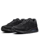 Nike Air Max 1 '86 OG Vanta Black nízke streetové tenisky čierne — produktová fotografia na bielom pozadí, bočný pohľad