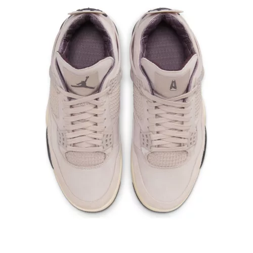 Jordan 4 Retro OG SP A Ma Maniére While You Were Sleeping dámske nízke streetové tenisky — produktová fotografia na bielom pozadí, bočný pohľad