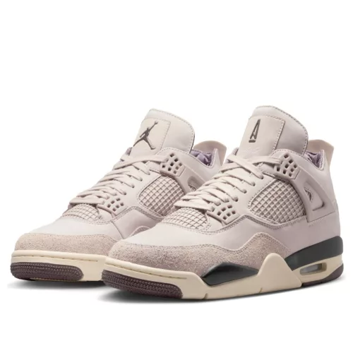 Jordan 4 Retro OG SP A Ma Maniére While You Were Sleeping dámske nízke streetové tenisky — produktová fotografia na bielom pozadí, bočný pohľad
