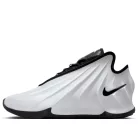 Nike GT Future Metallic Silver nízke basketbalové tenisky strieborné — produktová fotografia na bielom pozadí, bočný pohľad