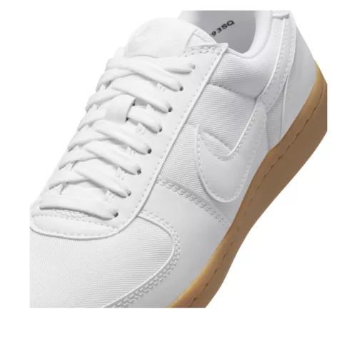 Nike Field General '82 White Gum dámske nízke streetové tenisky biele-hnedé — produktová fotografia na bielom pozadí, bočný pohľad