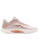 Nike A'ja Wilson A'One Stone Mauve dámske nízke basketbalové tenisky — produktová fotografia na bielom pozadí, bočný pohľad