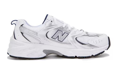New Balance 530 White Natural Indigo (GS) detské nízke mestské tenisky biele