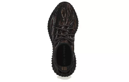 adidas Yeezy Boost 350 V2 MX Rock nízke streetové tenisky — produktová fotografia na bielom pozadí, bočný pohľad