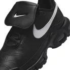 Nike Air Max Plus Tiempo Black White dámske nízke kopačky čierne-biele — produktová fotografia na bielom pozadí, bočný pohľad