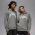 Jordan X A Ma Maniere Hoodie Flat Pewter mikina s kapucňou — produktová fotografia na bielom pozadí, bočný pohľad