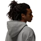 Jordan X A Ma Maniere Hoodie Flat Pewter mikina s kapucňou — produktová fotografia na bielom pozadí, bočný pohľad