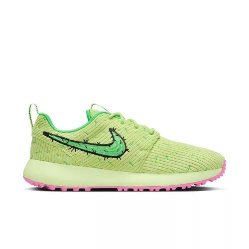 Nike Roshe Golf 2 Waste Management Phoenix Open Prickly Pear nízke streetové tenisky — produktová fotografia na bielom pozadí, bočný pohľad