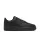 Nike Air Force 1 Low Black Carbon Fiber nízke streetové tenisky čierne — produktová fotografia na bielom pozadí, bočný pohľad